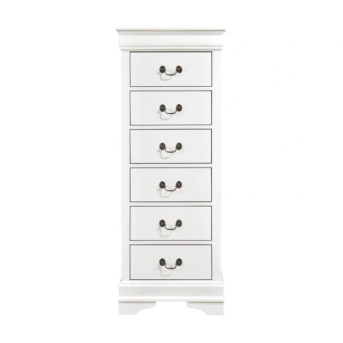 Mayville 6 Drawer Lingerie Chest in White 2147W-12 - Furniture Max (Falls Church,VA) *