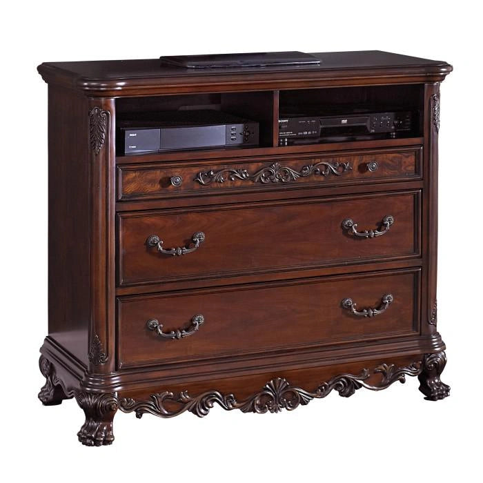 Deryn Park TV Chest in Cherry 2243-11