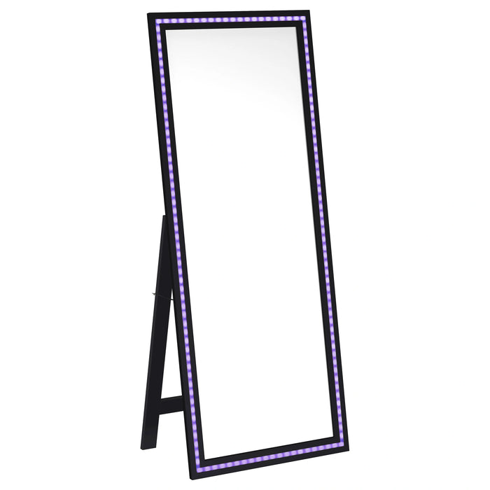 Windrose Standing Mirror with LED Lighting
