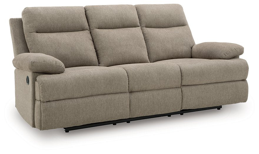 Side-Swipe Reclining Sofa with Drop Down Table - Furniture Max (Falls Church,VA) *