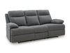 Side-Swipe Reclining Sofa with Drop Down Table - Furniture Max (Falls Church,VA) *