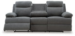 Side-Swipe Reclining Sofa with Drop Down Table - Furniture Max (Falls Church,VA) *