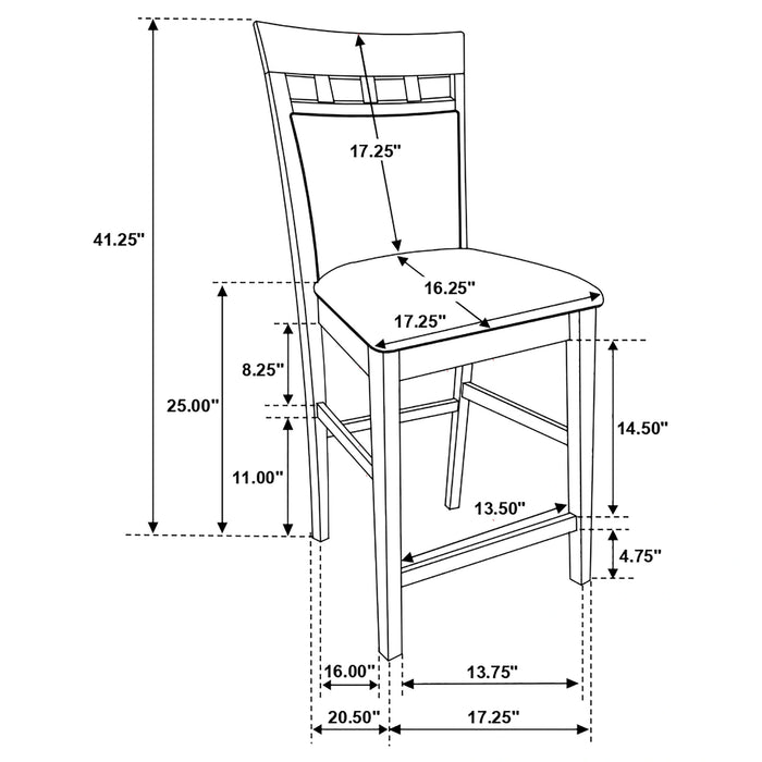 Gabriel Counter Height Dining Set