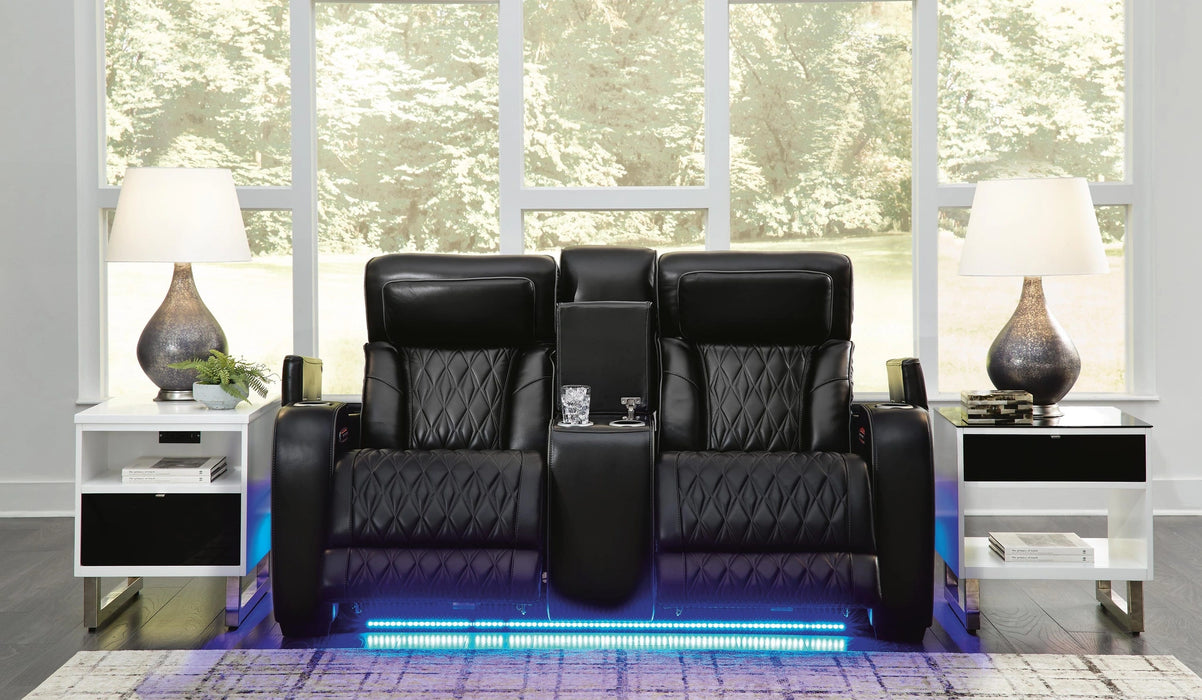 Boyington Power Reclining Sofa, Loveseat and Recliner