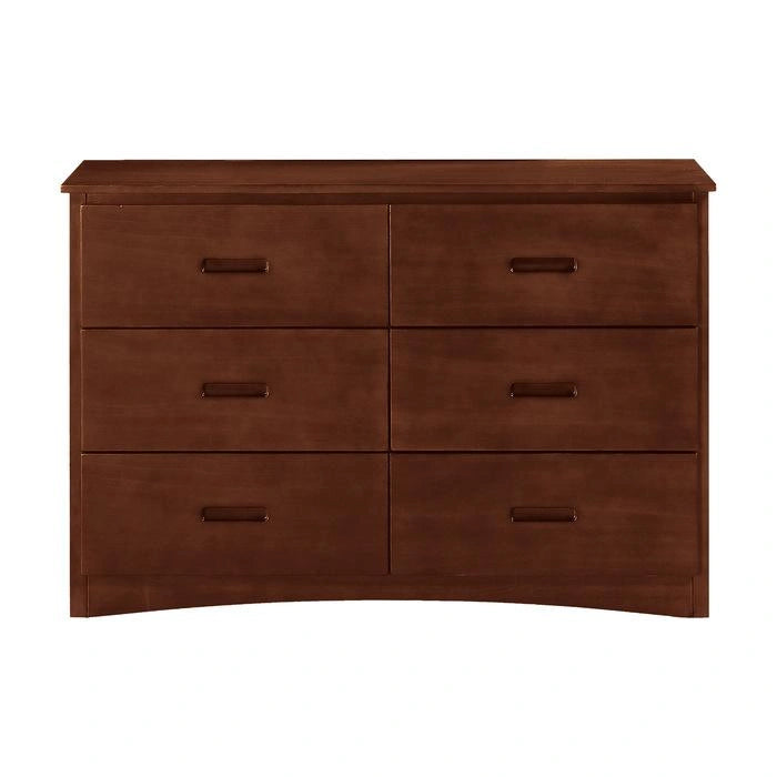 Rowe 6 Drawer Dresser in Dark Cherry B2013DC-5