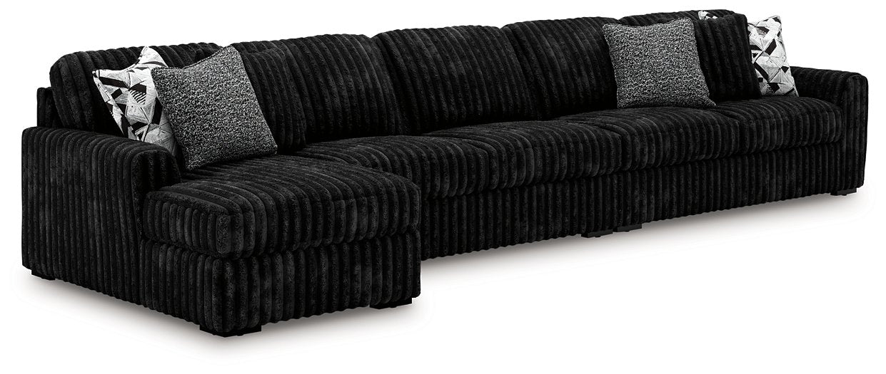 Midnight-Madness Sectional with Chaise - Furniture Max (Falls Church,VA) *