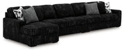 Midnight-Madness Sectional with Chaise - Furniture Max (Falls Church,VA) *