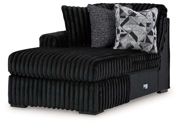 Midnight-Madness Sectional with Chaise - Furniture Max (Falls Church,VA) *