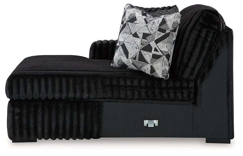 Midnight-Madness Sectional with Chaise - Furniture Max (Falls Church,VA) *