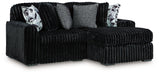 Midnight-Madness Sectional with Chaise - Furniture Max (Falls Church,VA) *