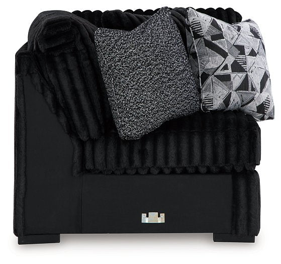 Midnight-Madness Sectional with Chaise - Furniture Max (Falls Church,VA) *