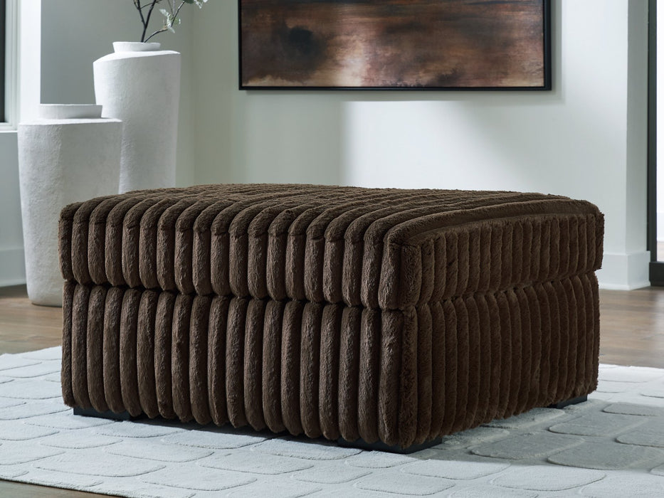 Midnight-Madness Oversized Accent Ottoman - Furniture Max (Falls Church,VA) *
