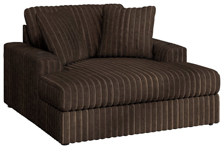 Midnight-Madness Oversized Chaise - Furniture Max (Falls Church,VA) *