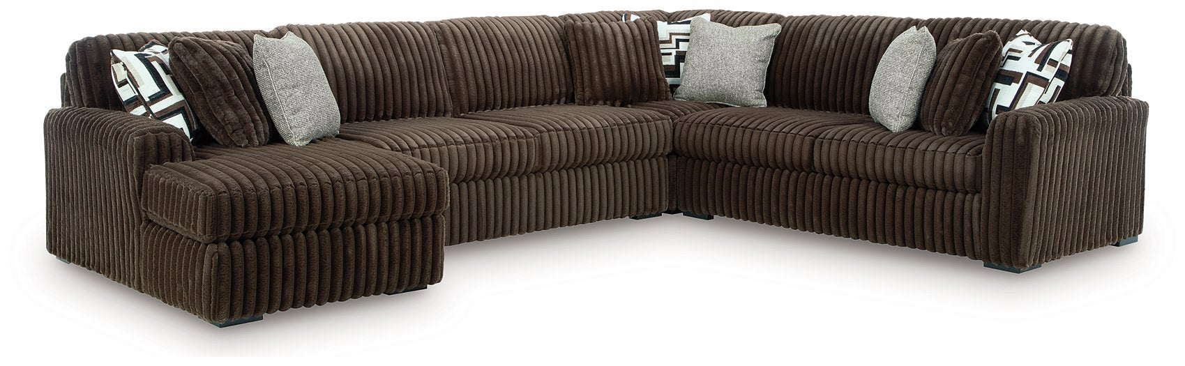 Midnight-Madness Sectional with Chaise - Furniture Max (Falls Church,VA) *