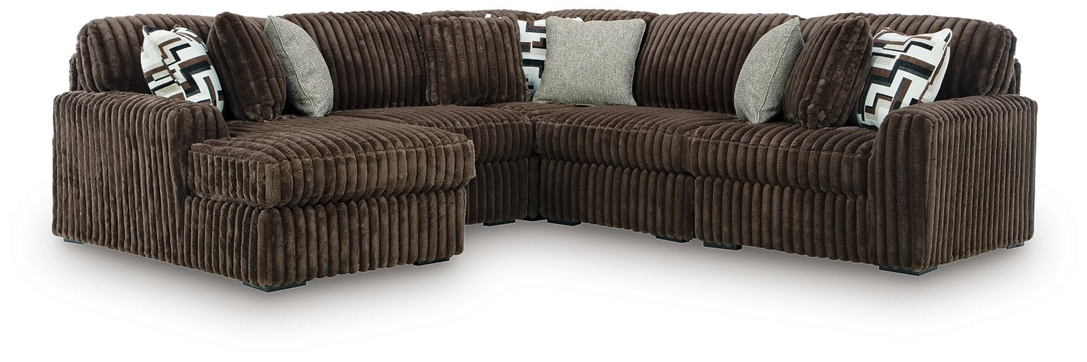 Midnight-Madness Sectional with Chaise - Furniture Max (Falls Church,VA) *