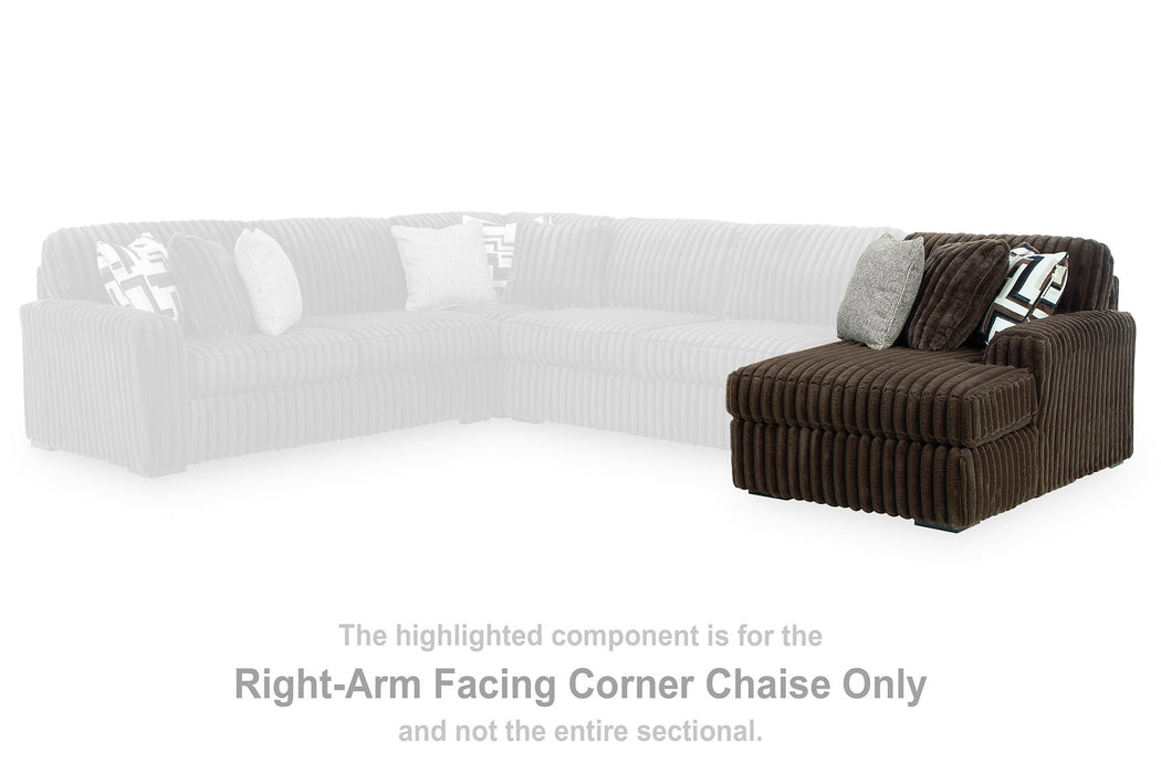 Midnight-Madness Sectional with Chaise - Furniture Max (Falls Church,VA) *