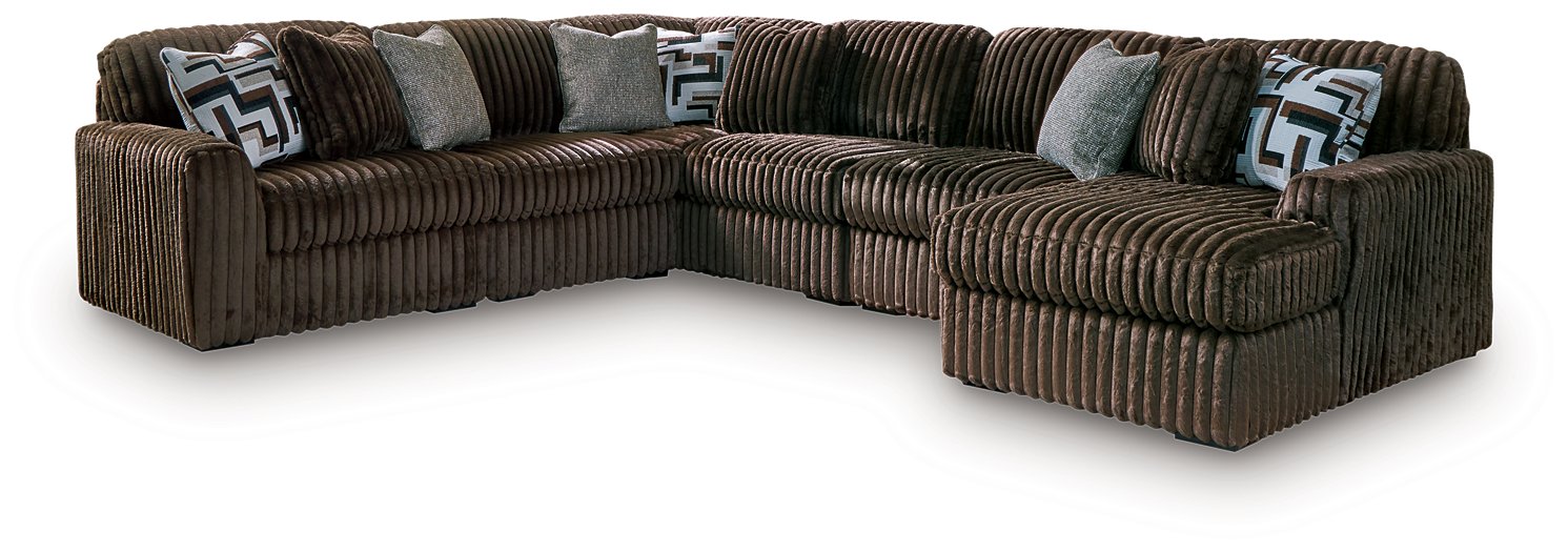 Midnight-Madness Sectional with Chaise - Furniture Max (Falls Church,VA) *