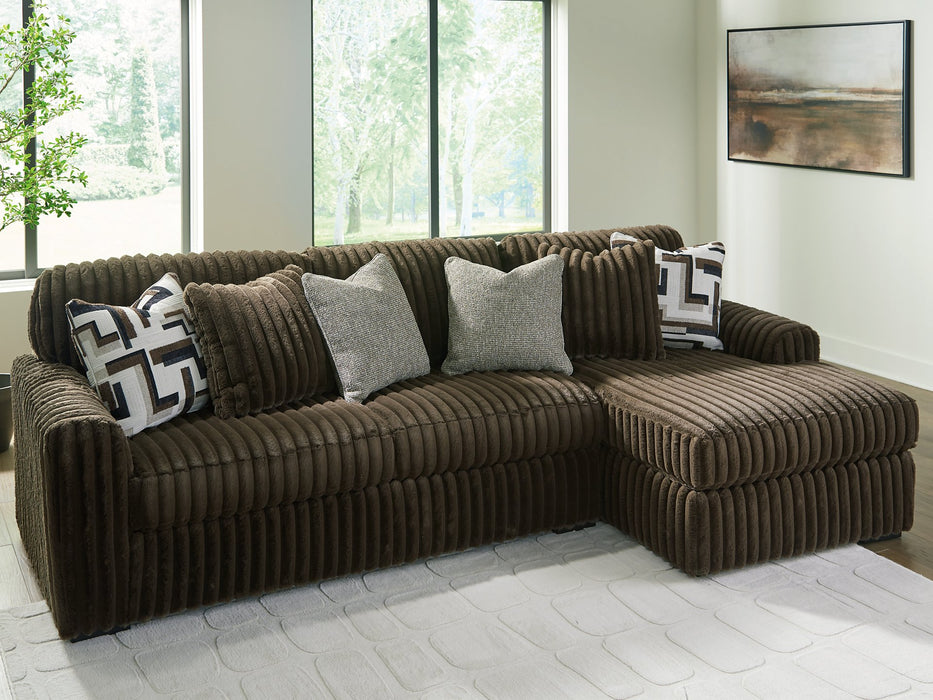 Midnight-Madness Sectional Sofa with Chaise - Furniture Max (Falls Church,VA) *