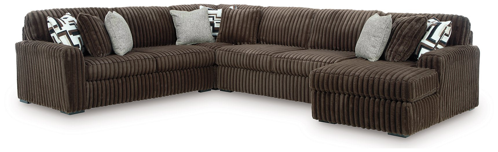 Midnight-Madness Sectional with Chaise - Furniture Max (Falls Church,VA) *