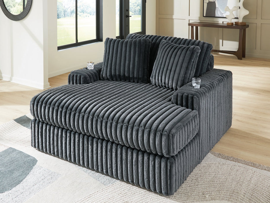 Midnight-Madness Oversized Chaise - Furniture Max (Falls Church,VA) *