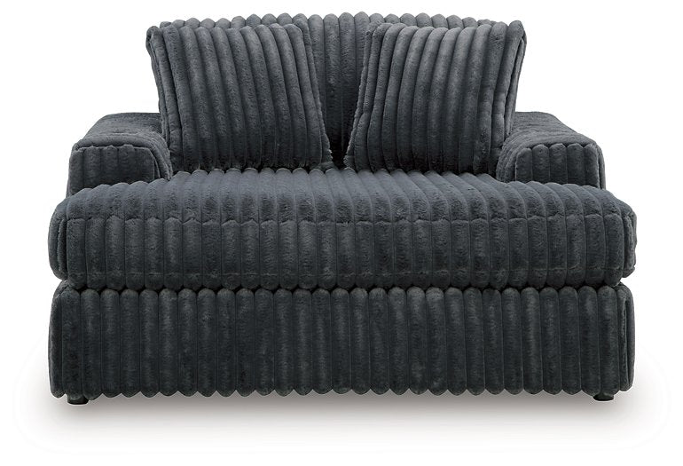 Midnight-Madness Oversized Chaise - Furniture Max (Falls Church,VA) *