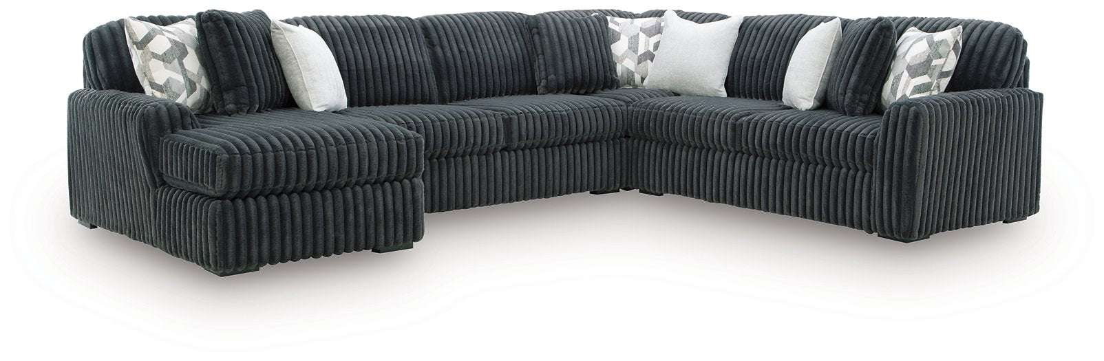Midnight-Madness Sectional with Chaise - Furniture Max (Falls Church,VA) *