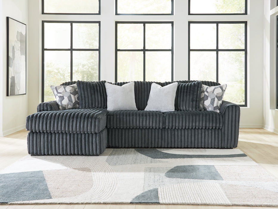 Midnight-Madness Sectional Sofa with Chaise - Furniture Max (Falls Church,VA) *
