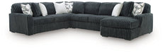 Midnight-Madness Sectional with Chaise - Furniture Max (Falls Church,VA) *