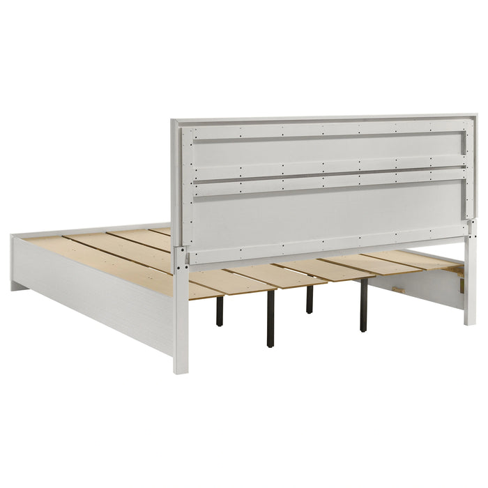 Miranda Panel Platform Storage Bed