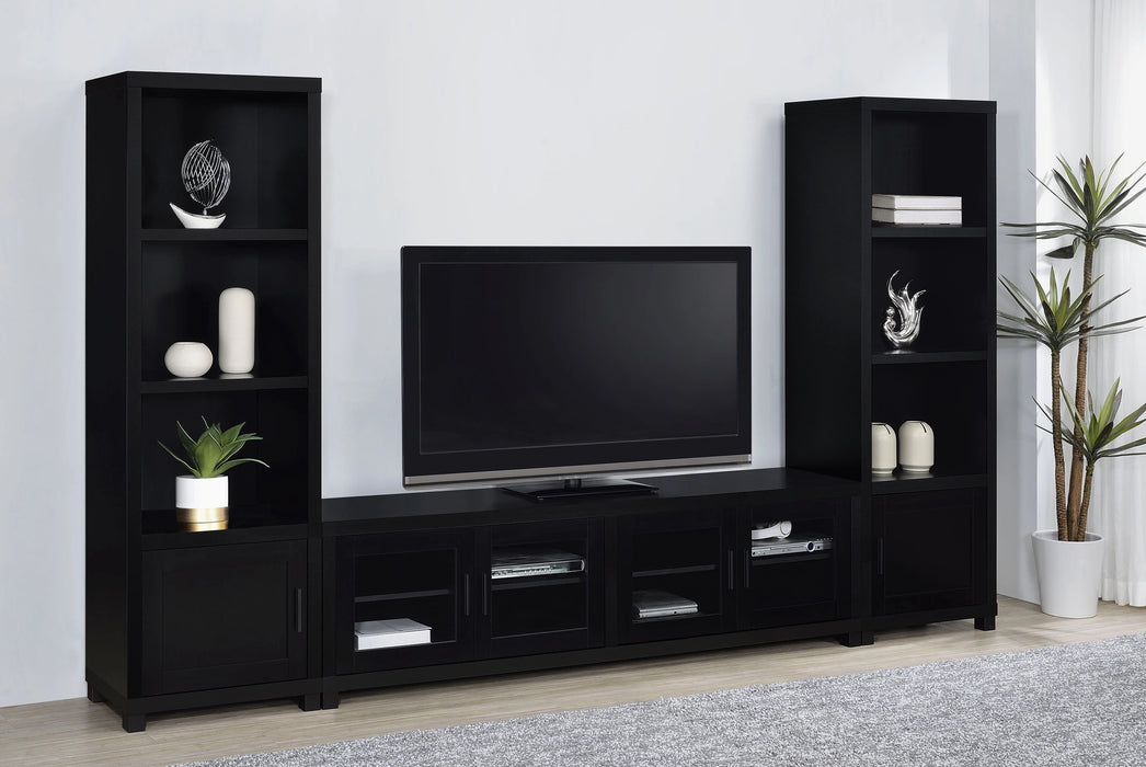 Jupiter Entertainment Center (TV Stand and 2 Media Tower) - Furniture Max (Falls Church,VA) *