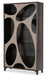 21 Cosmopolitan 3pc Curio in Taupe/Umber - Furniture Max (Falls Church,VA) *