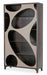 21 Cosmopolitan 3pc Curio in Taupe/Umber - Furniture Max (Falls Church,VA) *