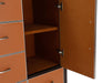21 Cosmopolitan 6 Drawer Chest in Orange/Umber - Furniture Max (Falls Church,VA) *