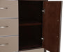 21 Cosmopolitan 6 Drawer Chest in Taupe/Umber - Furniture Max (Falls Church,VA) *