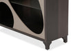 21 Cosmopolitan Curio Center Cabinet in Taupe/Umber - Furniture Max (Falls Church,VA) *