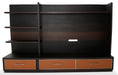 21 Cosmopolitan Right Entertainment Base in Umber/Orange - Furniture Max (Falls Church,VA) *