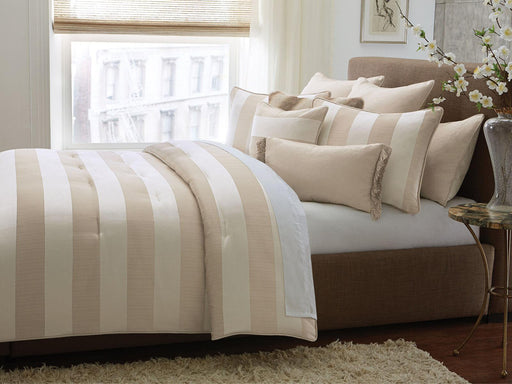 Amalfi 10-pc King Comforter Set in Sand - Furniture Max (Falls Church,VA) *
