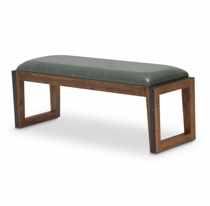 Brooklyn Walk Dining Bench in Burnt Umber - Furniture Max (Falls Church,VA) *