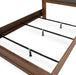 Brooklyn Walk King Channel Tufted Panel Bed in Burnt Umber - Furniture Max (Falls Church,VA) *