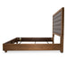 Brooklyn Walk Queen Channel Tufted Panel Bed in Burnt Umber - Furniture Max (Falls Church,VA) *