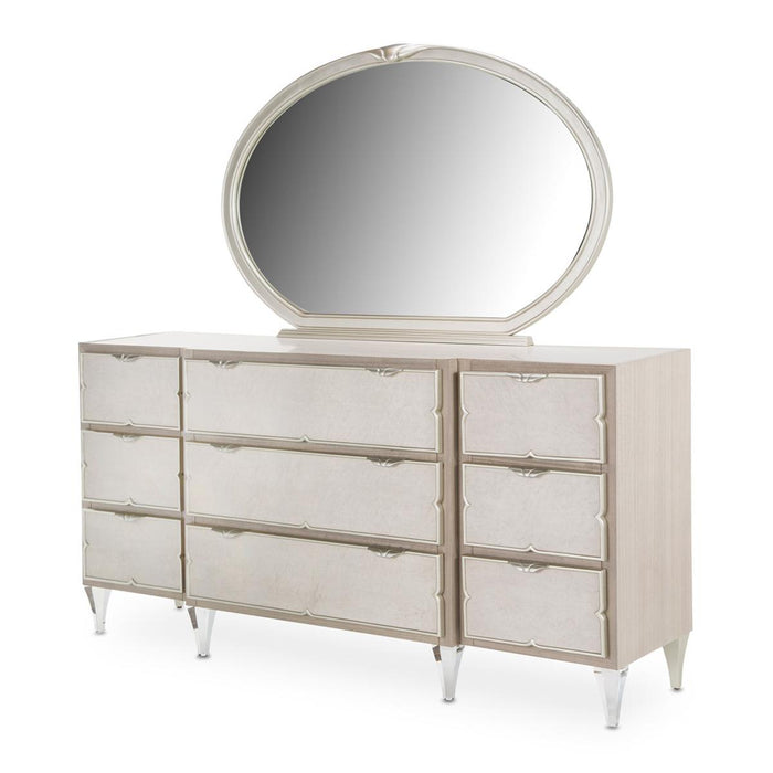 Camden Court Mirror in Pearl - Furniture Max (Falls Church,VA) *