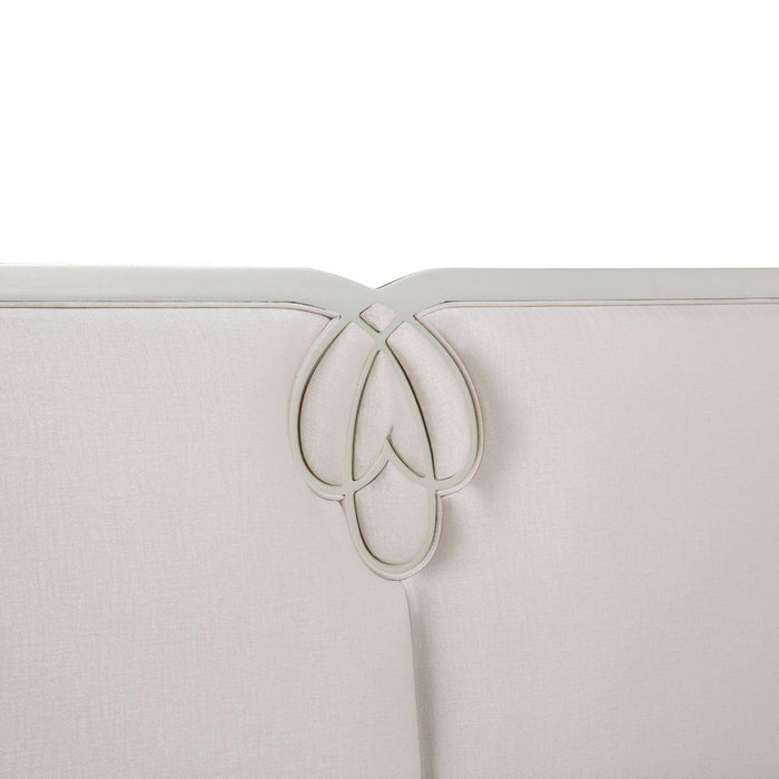 Camden Court Queen Quad Panel Bed in Pearl - Furniture Max (Falls Church,VA) *