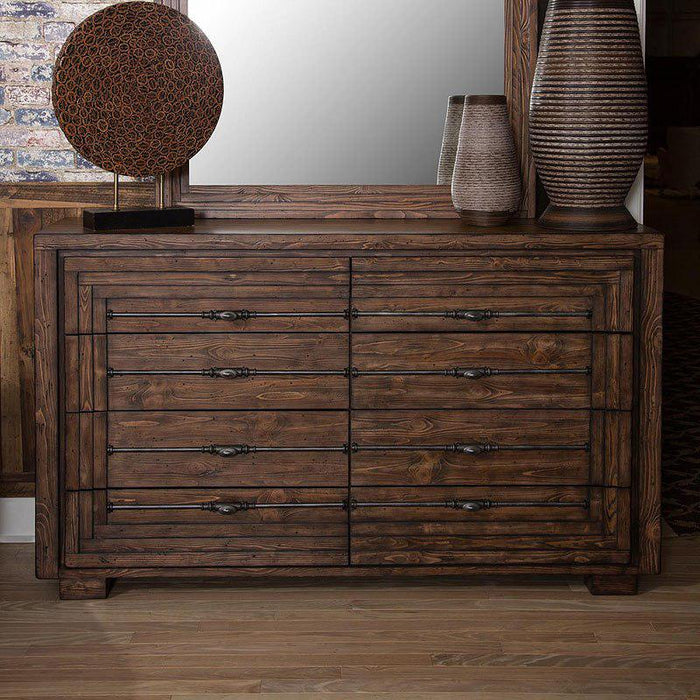 Carrollton Dresser in Rustic Ranch - Furniture Max (Falls Church,VA) *