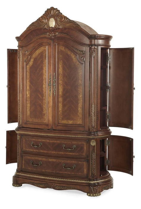 Cortina Armoire in Honey Walnut - Furniture Max (Falls Church,VA) *