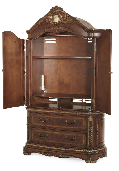 Cortina Armoire in Honey Walnut - Furniture Max (Falls Church,VA) *