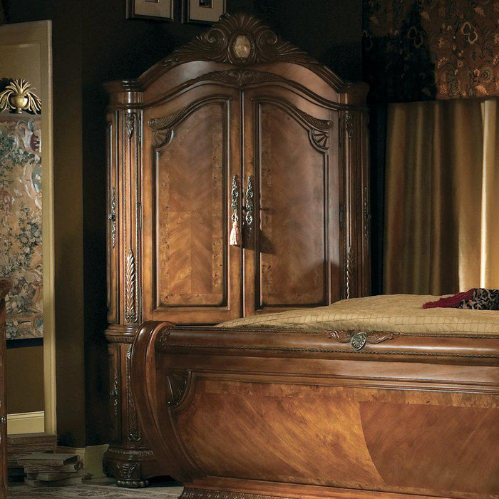 Cortina Armoire in Honey Walnut - Furniture Max (Falls Church,VA) *