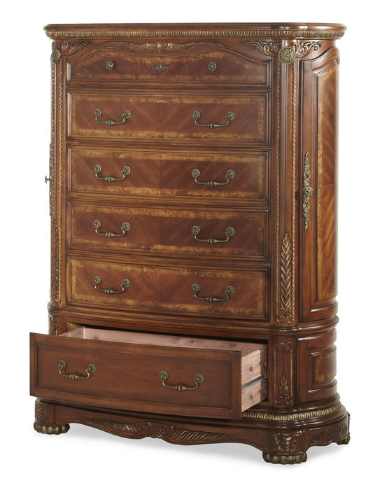 Cortina Chest in Honey Walnut - Furniture Max (Falls Church,VA) *