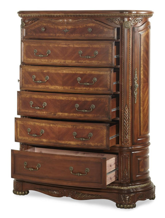 Cortina Chest in Honey Walnut - Furniture Max (Falls Church,VA) *