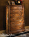 Cortina Chest in Honey Walnut - Furniture Max (Falls Church,VA) *