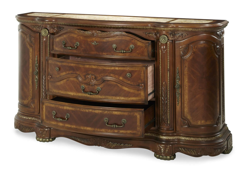 Cortina Dresser in Honey Walnut - Furniture Max (Falls Church,VA) *